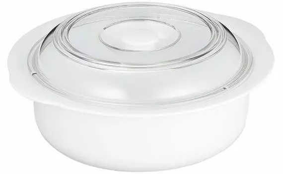 Контейнер для микроволновой печи Entec Pulse Range Round White PL-1204