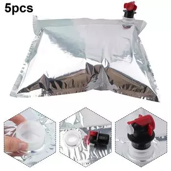 Контейнер для напитков 5 шт. Bag-In-Box Da.3cm Одноразовый