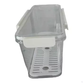 Контейнер для пасты, прозрачный, прочный, с крышкой, держатель для лапши, для хранения спагетти 31.5cmx8.5cmx11cm