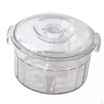 Контейнер для полировки ювелирных изделий и металлов с дизайном стакана 32cmx30cmx16cm