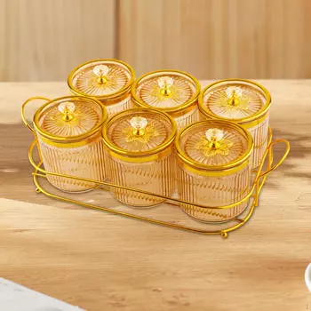 Контейнер для сервировки конфет и орехов, поднос для сухофруктов с крышкой, многофункциональный, разделенные тарелки для золотой