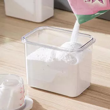 Контейнер для стирального порошка, дозатор, бак для хранения, мойка 1100ml