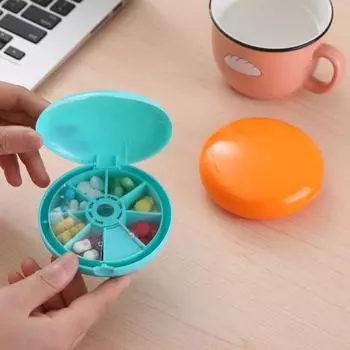 Контейнер для таблеток, прочный, не забывается, компактный дозатор для пищевых продуктов, товары для дома