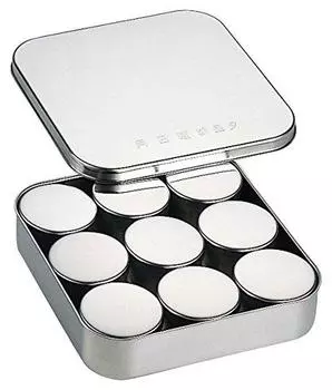 Контейнер для тестирования пищевых продуктов Wadasuke Seisakusho, популярный тип, маленький, 9 предметов, 3701-0000