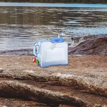 Контейнер для воды, держатель для бутылок, автоматическая остановка с краном для хранения пищевых продуктов 12L