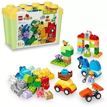 Контейнер LEGO duplo duplo Deluxe car and truck игрушки игрушка подарок на день рождения блок Образовательный образование мальчик девочка ребенок 1 с половиной года 2 года