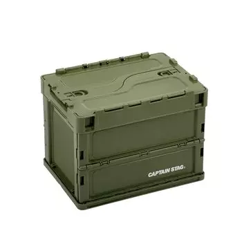 Контейнер складной Captain Stag Oricon FD Контейнер с замком-крышкой Емкость 20 л Сделано в Японии Оливковый (КАПИТАН ОЛЕНЬ) УЛ-1081