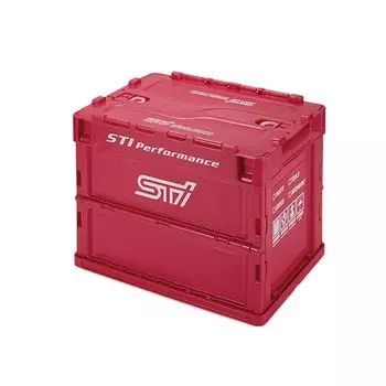 Контейнер SUBARU STI S CHERRY RED [Оригинал Subaru] [Складной размер] вер.