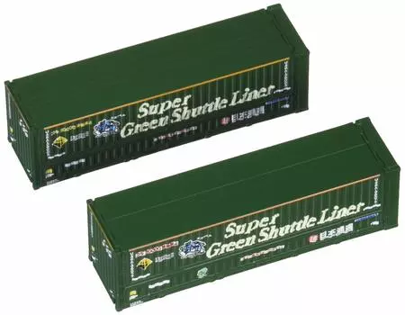 Контейнер типа N TOMIX N Gauge Nippon Express Super Green Shuttle Liner 2 шт. 3156 Принадлежности для моделей железных дорог U48A-38000