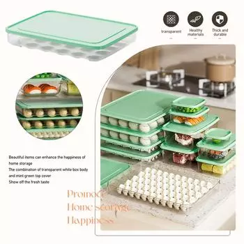 Контейнеры для фаршированных яиц с крышкой, переносной держатель для яиц, складной пластиковый лоток для яиц для кухни, холодильника, сохраняют свежесть, One Size