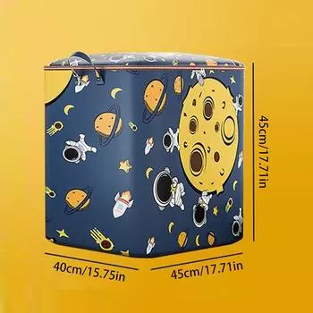 Контейнеры для хранения одежды, милый плюшевый мишка, сумка для хранения одеял, ведро для сортировки гардероба, ящик для хранения в шкафу, ящик для сортировки одеял 100L