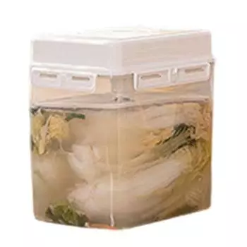 Контейнеры для кимчи Герметичный контейнер для брожения Kimchi Box с ручкой и крышкой Прозрачный контейнер для хранения и брожения Kimchi Press