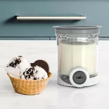 Контейнеры для мороженого, контейнеры для пинты и сменные крышки, совместимые с мороженицей серии NC701/701Q/CN701CO, аксессуары для машин для приготовления мороженого 2pcs