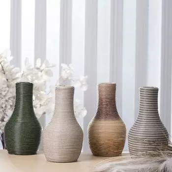 Контейнеры ручной работы, имитация лозы, плетение, ваза, декоративный пластик, скандинавское цветочное искусство, орнамент, украшение