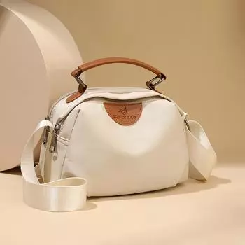 Контрастная цветная сумка через плечо женская сумка сумка для мамы сумка Oxford плечо Shell маленькая сумка чёрный