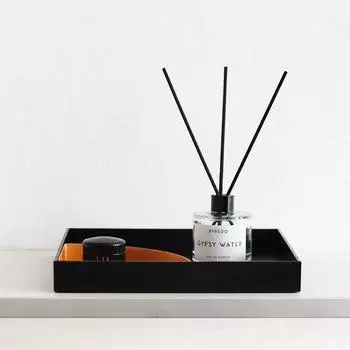 Контрастная квадратная тарелка в скандинавском стиле для гостиной, прихожей, косметики, мелочей, органайзера для хранения, настольного лотка