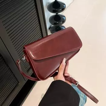 Контрастные цвета, монохромные, застегивающиеся на молнию, ПУ сумки через плечо для женщин, мода