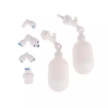 Контроль уровня резервуара для воды, система обратного осмоса 1/4 3/8 мини-поплавковый клапан для аквариума диспенсер для воды поплавковый шаровой клапан A1