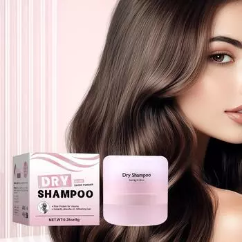 Контроль жирности, Освежающий для путешествий, Не требует мытья, Легкий, Удобен для переноски, Не липкий, Сухая чистка, Пудра для волос 8 г One Size