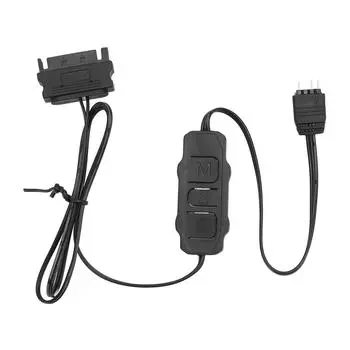 Контроллер ARGB Professional 5V 3 Pin SATA блок питания ARGB световая полоса пульт дистанционного управления для ПК