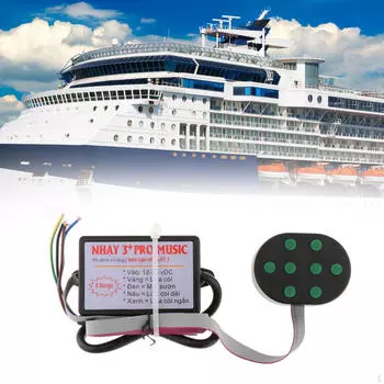 Контроллер автомобильных гудков, блок управления звуком, электрический динамик премиум-класса 12–24 В, различные эффекты 12 Sound