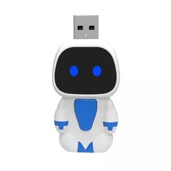 Контроллер Bluetooth Dongle беспроводной адаптер с поддержкой всех функций контроллера и гироскопом для контроллера Xbox, Switch Pro, контроллера PS4/PS5 Package:11*7.1*1.9cm синий/белый