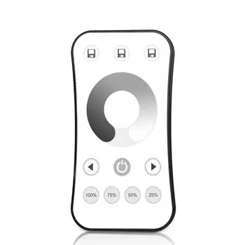 Контроллер DIM с регулируемой яркостью светодиодной ленты 2,4 ГГц, сенсорный пульт дистанционного управления RF для одноцветной светодиодной ленты DC12V 24V 36V Max 360W 1remote to max 50box