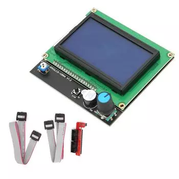 Контроллер дисплея принтера Автономная печать ЖК-экран монитора для Reprap Ramps 1.4