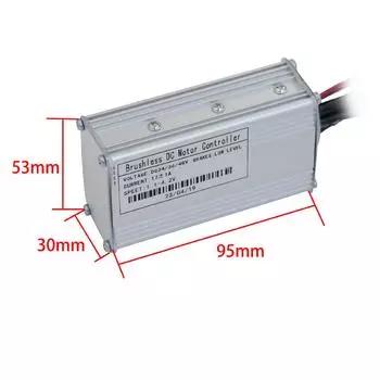 Контроллер Ebike 24V36V48V-17A, 350 Вт, электрический велосипед