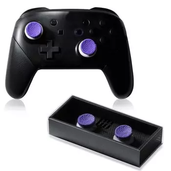 Контроллер EZ Freak PS5 PS4 SWITCH Pro под управлением NOEZ FOXX fps Контроллер Крышка джойстика Улучшение прицеливания Фиолетовый