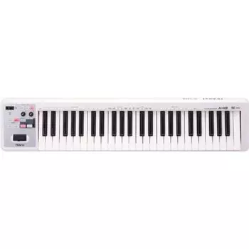 Контроллер клавиатуры MIDI Roland White A-49-WH
