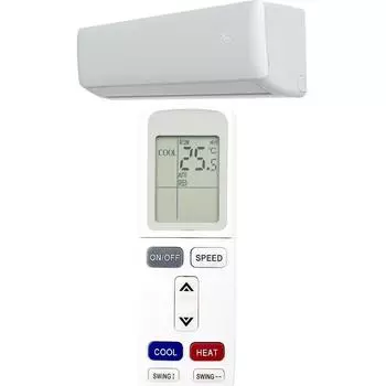 Контроллер кондиционера Кондиционер Пульт дистанционного управления Подходит для Aux YKR-L/101E YKR-L/102E YKR-L/103E