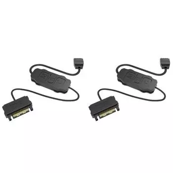 Контроллер LF # ARGB 5 В, 3-контактный разъем для интерфейса SATA, удлинительный кабель для вентилятора корпуса ПК(кипа