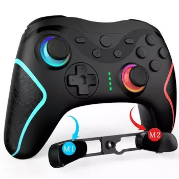 Контроллер переключателя НОВЫЙ Контроллер переключателя Контроллер OOOUSE с кнопкой возврата Функция Turbo 6 ядерная функция вибрации Функция сброса Pinhole Беспроводной