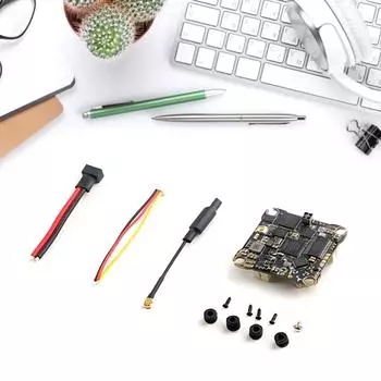 Контроллер полета HappyModel X12 5-в-1 Встроенный регулятор скорости 12 А и поддержка OPENVTX 1-2 с ELRS для гоночных дронов FPV FRS