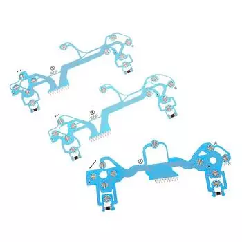 Контроллер Проводящая пленка Гибкий кабель Печатная плата для Jds-001 011 Jds-030 Jds-040 Jds-50 для PS4 Джойстик Ремонтная часть 001 011