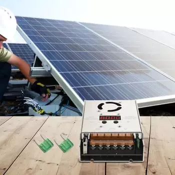 Контроллер солнечной панели MPPT для зарядки литиевых батарей 12 В 24 В, уровень защиты IP30