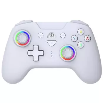 Контроллер, совместимый с FONLAM Switch Полностью совместим с Полностью прозрачный внешний вид RGB-подсветка Отверстие для стика Отсутствие мертвых зон Триггер для отверстия Линейный триггер