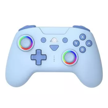Контроллер, совместимый с FONLAM Switch Полностью совместим с Полностью прозрачный внешний вид RGB-подсветка Отверстие для стика Отсутствие мертвых зон Триггер для отверстия Линейный триггер