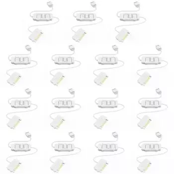 Контроллер T0 # ARGB 5 В 3-контактный удлинительный кабель для интерфейса SATA для вентилятора корпуса ПК(Втч