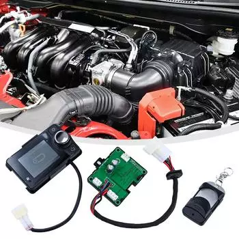 Контроллер ЖК-дисплей Воздушный Дизельный Нагреватель Монитор Компактный Портативный Дизайн Температурный Дисплей Функция Проводные Системы CHINA