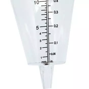 Конусный дождемер, инструменты для измерения осадков на земле, садовые осадки