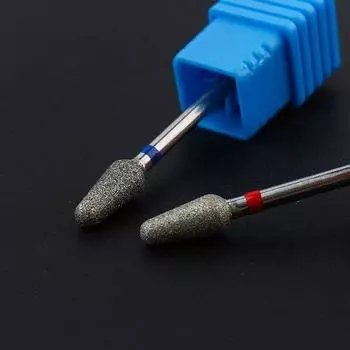 Конусный наконечник для ногтей, портативные наждачные сверла, электрическая очистка кутикулы, вращающаяся шлифовальная головка для маникюра и педикюра, шлифовальный станок, полировальный инструмент