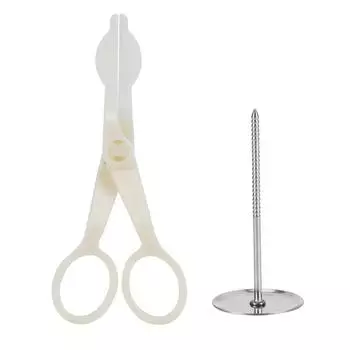 Конвейер Цветочные ножницы для ногтей Глазурь для украшения тортов Инструмент для выпечки кексов своими руками