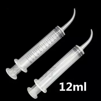 Конвейер материала впечатления шприца силиконовой резины с градуированным пуншем уха