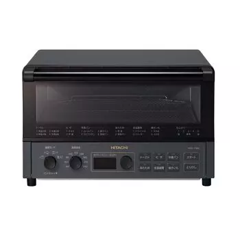 Конвекционная тостерная печь каменная черная Hitachi HMO-F300-B