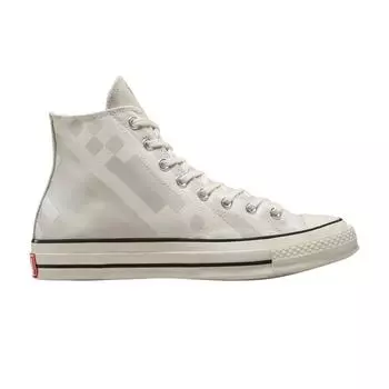 Конверс Ливерпуль ФК. x Chuck 70 High Anfield Stadium кроссовки унисекс кремовый Egret серебристо-зеленый A09699C 44