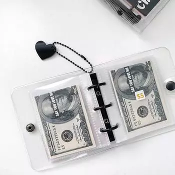 Конверт Экономия Конкурс $1000 Экономия Денег Папка-регистратор Экономия Складной Блокнот Мини Книга Денег Карты Книга Хранения Денег Бюджет