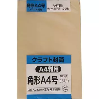 Конверт King Corporation Craft Square A4 100 листов 85 г KA4K85