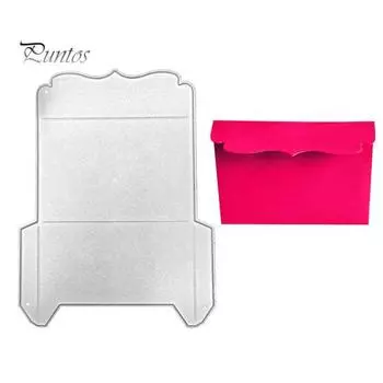 Конверт резки штамп Скрапбукинг тиснение DIY бумага поздравительная открытка трафарет плесень серебряный